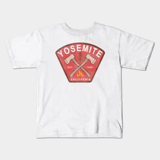 Yosemite National Park Kids T-Shirt